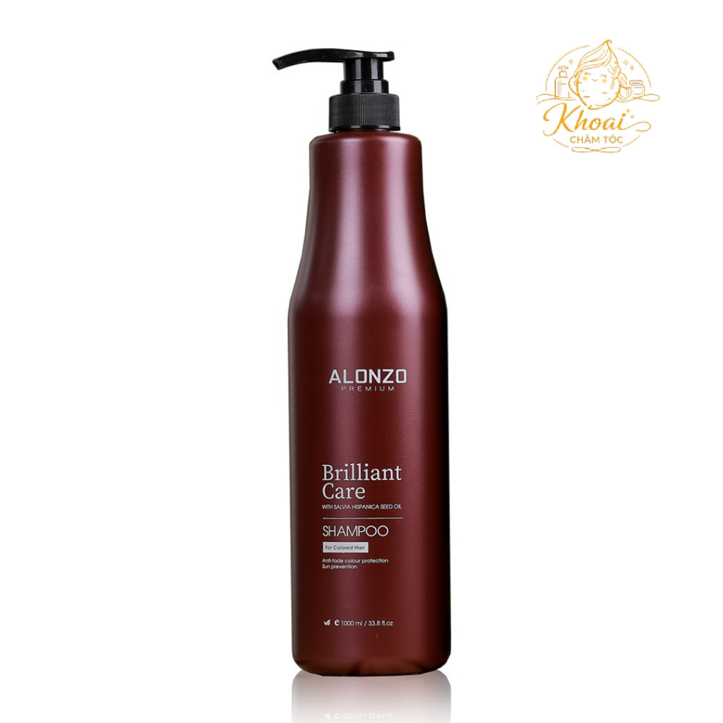 Dầu gội cho tóc nhuộm Alonzo Brilliant Care Shampoo 1000ml <TX>