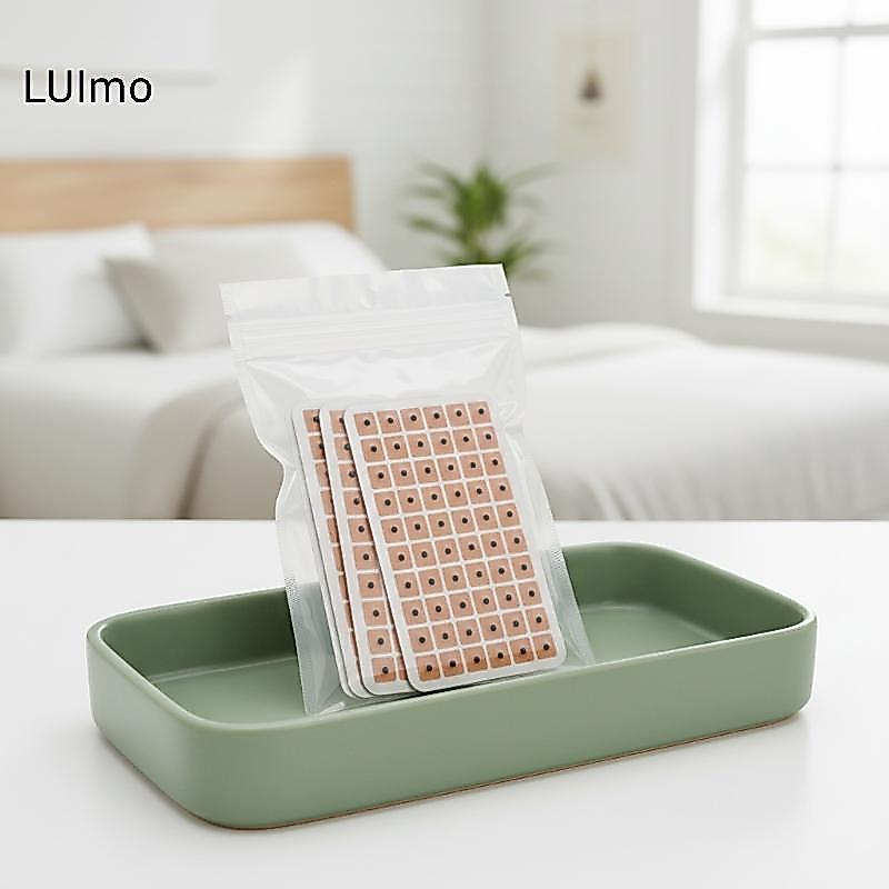LUImo Ear Bấm huyệt Seed Stiers 600 Cái Miếng dán Massage không kích ứng thoáng khí cho người đau mã