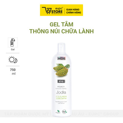 Gel Tắm Thông Núi Chữa lành Hỗ Trợ Ngừa Khuẩn, Khử Mùi Và Dưỡng Ẩm Cho Da Eva Natura 750ml
