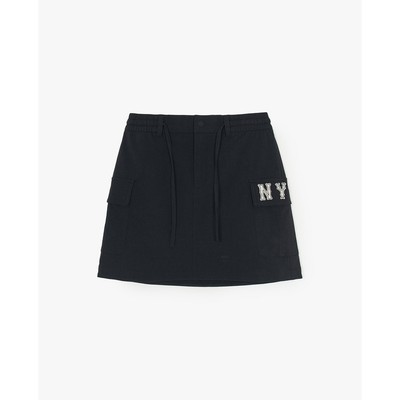MLB - Chân váy chữ A mini Basic Coopers_3FSKB0654-50BKS