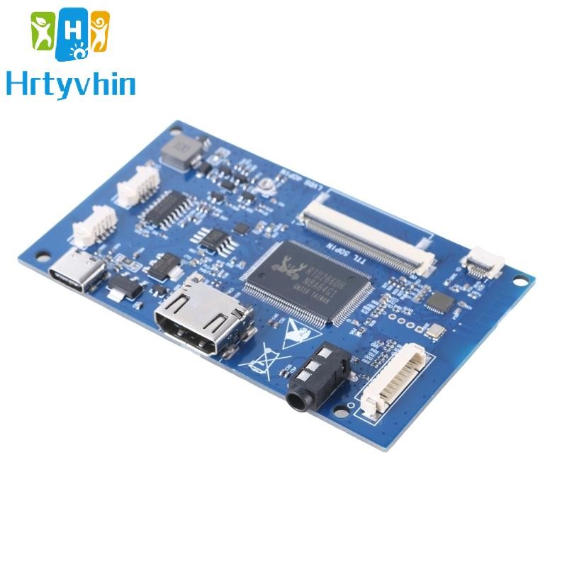 Hrtyvhin LCD AT070TN90 92 94 TTL Bảng mô-đun điều khiển DC5V 50Pin AT070TN90 AT070TN92 AT070TN94 Bản