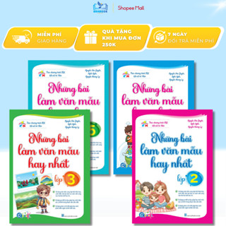 ✅Sách - Những Bài Làm Văn Mẫu Hay Nhất Lớp 2, 3, 4, 5 - Kết Nối Tri Thức Với Cuộc Sống