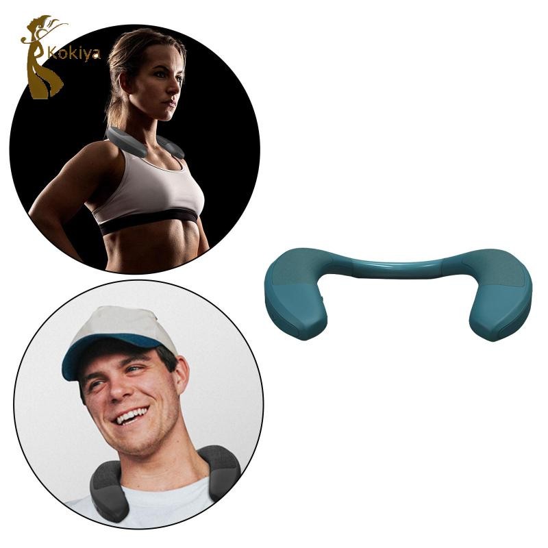 Kokiya Loa không dây di động nhẹ có thể đeo được Loa siêu trầm Bluetooth 5.0 Băng đeo cổ
