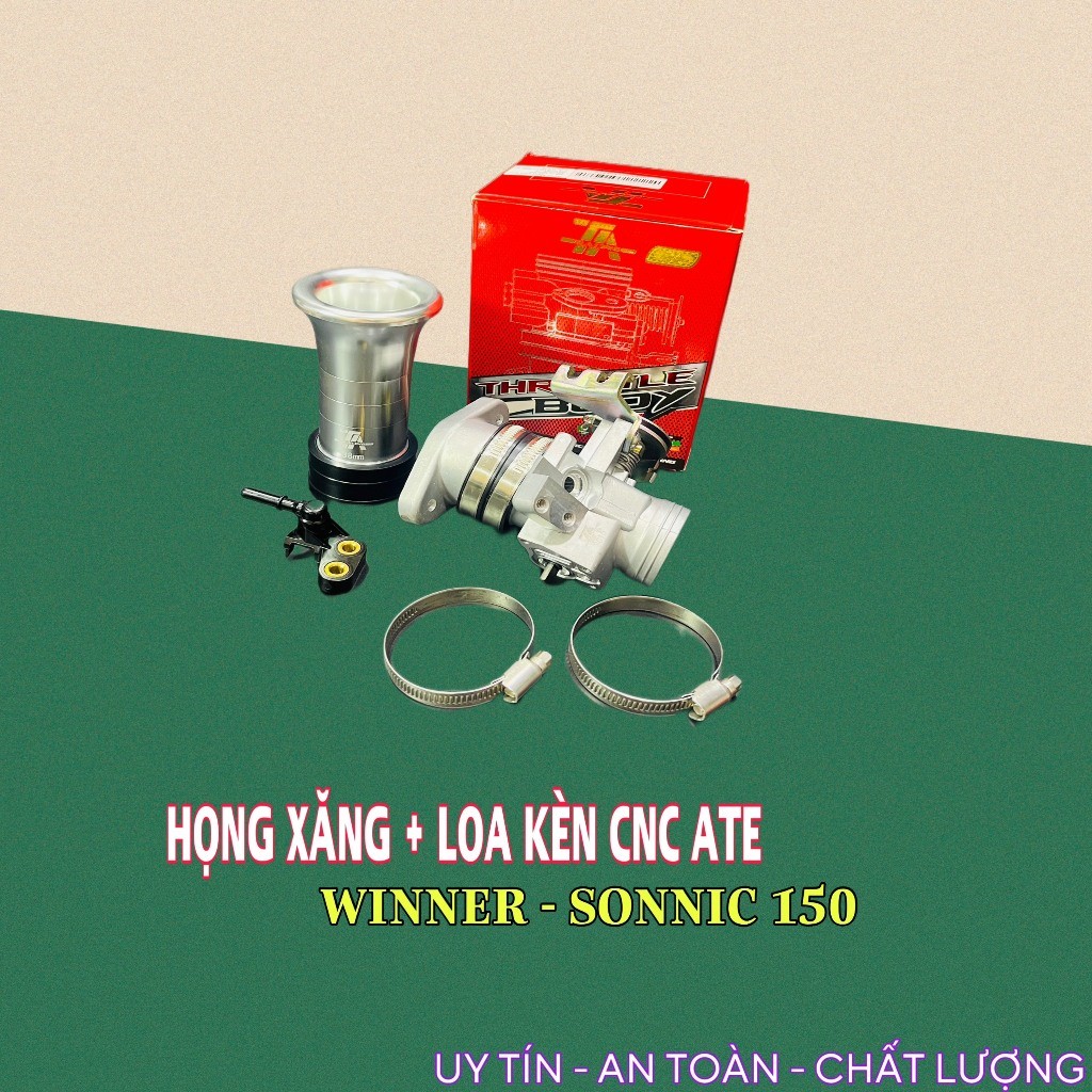 Họng xăng loa ken cnc TA cho xe Winner, Sonnic size 32 42 mẩu K2 >>