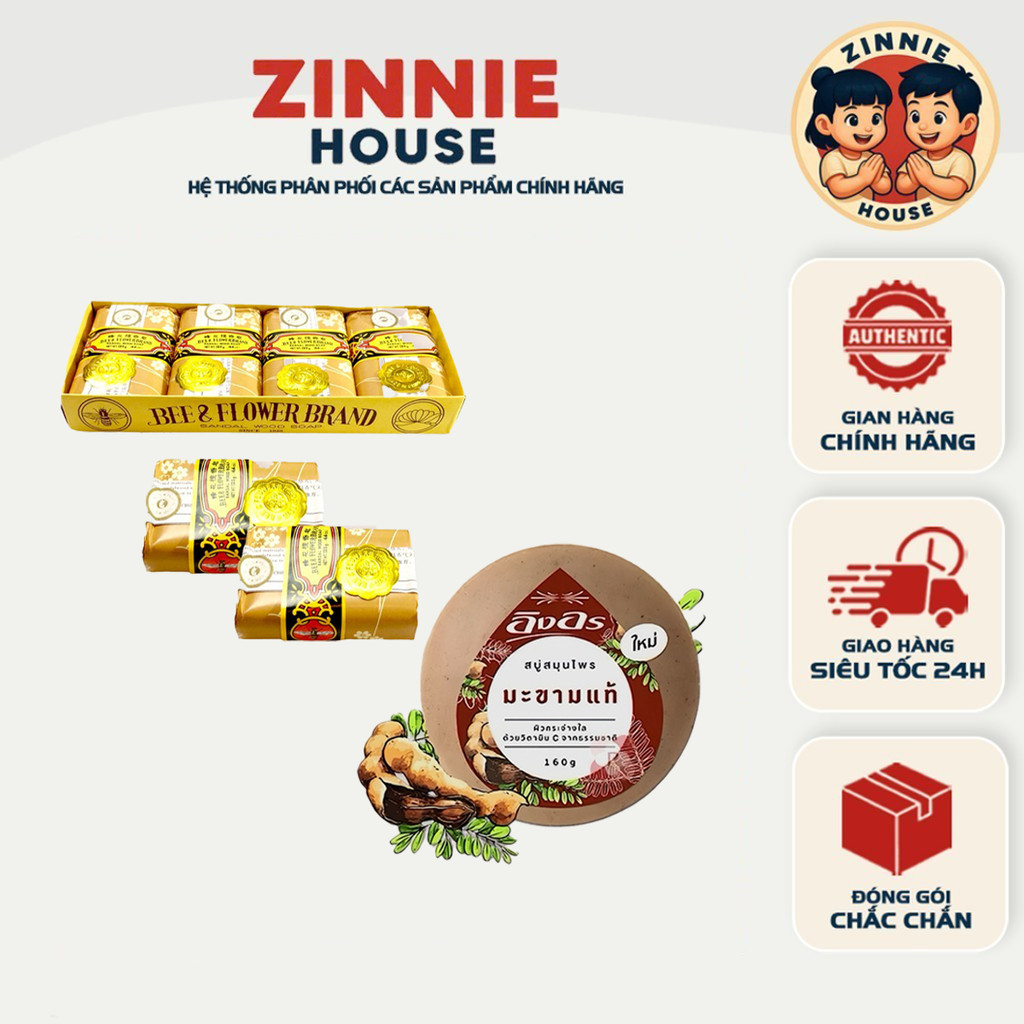 [CHÍNH HÃNG] XÀ PHÒNG THÁI LAN – SOAP ME & BEE FLOWER