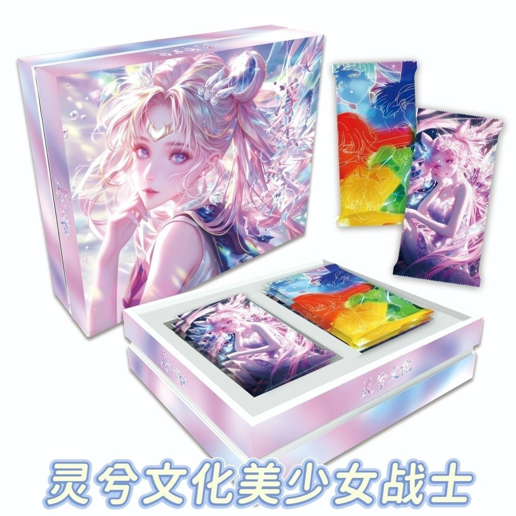 [Toàn bộ hộp 13 gói] Dream nổi Yingyue Thủy thủ mặt trăng Thẻ Anime Hàng hóa Thủy thủ mặt trăng Thẻ 