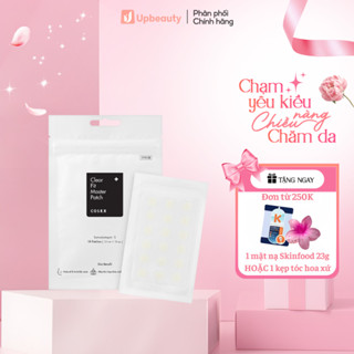 Miếng Dán Mụn COSRX Clear Fit Master Patch Hỗ Trợ Giảm Sưng Mụn, Che Phủ Tự Nhiên - 1 Tấm 18 Miếng Dán