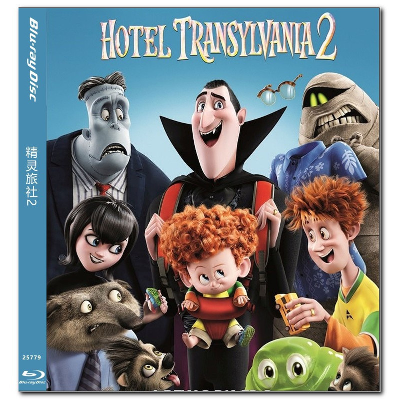 [Tiếng Anh] Blu-ray HD Movie 4K UHD 1080Ps Hotel Transylvania 2
