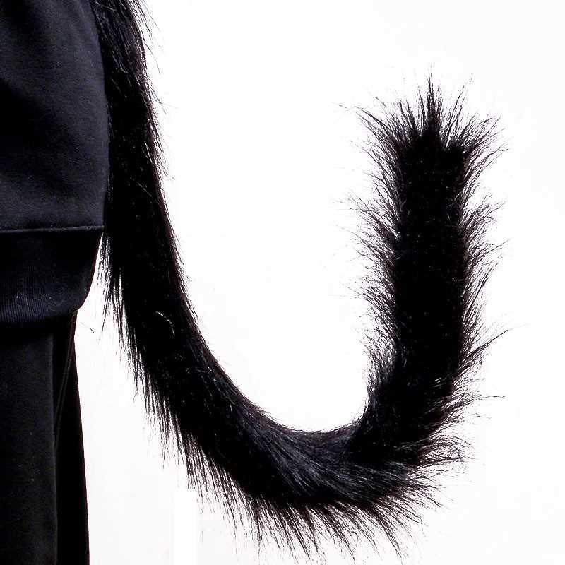 Female Beast Tail Paradise, Hot-Selling Monkey Tail, Wolf Tail, Cat Ears for Cosplay cos8cc Cat-tail