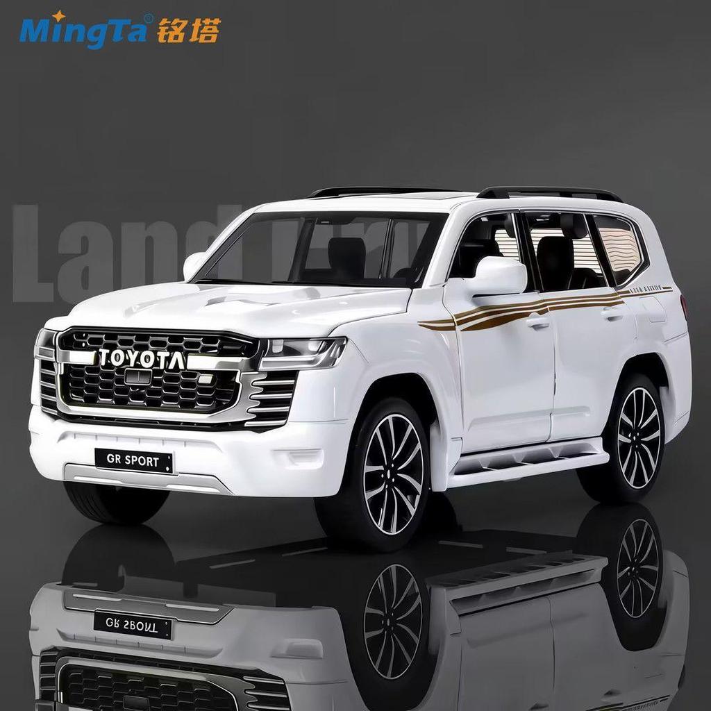 [Hàng mới về] Bộ sưu tập mô hình ô tô hợp kim địa hình Prado Land Luzawa LC300 độc đoán