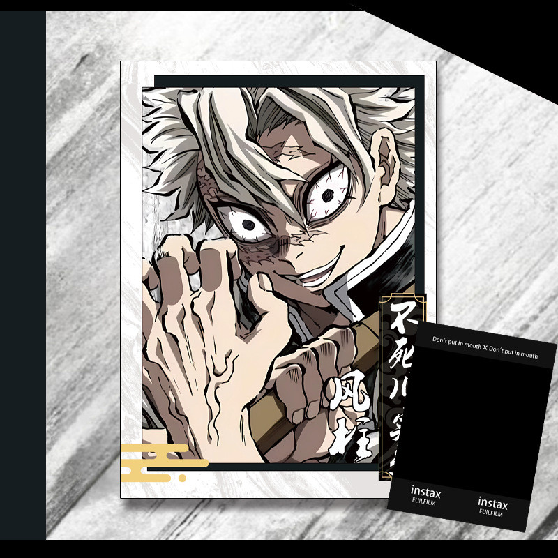 [Hàng có sẵn] Dòng rèm Rose Slayer Tanjirou Nezuko Butterfly Ninja Collection Photocard Pain Bag Tra