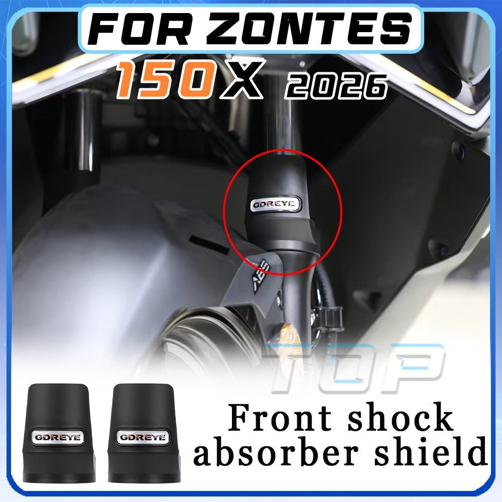 Cho 2026 ZONS 150X Sửa Đổi Đen Trước Giảm Chấn Tấm Chắn Cho 150x X150 X 150 150 X X X150