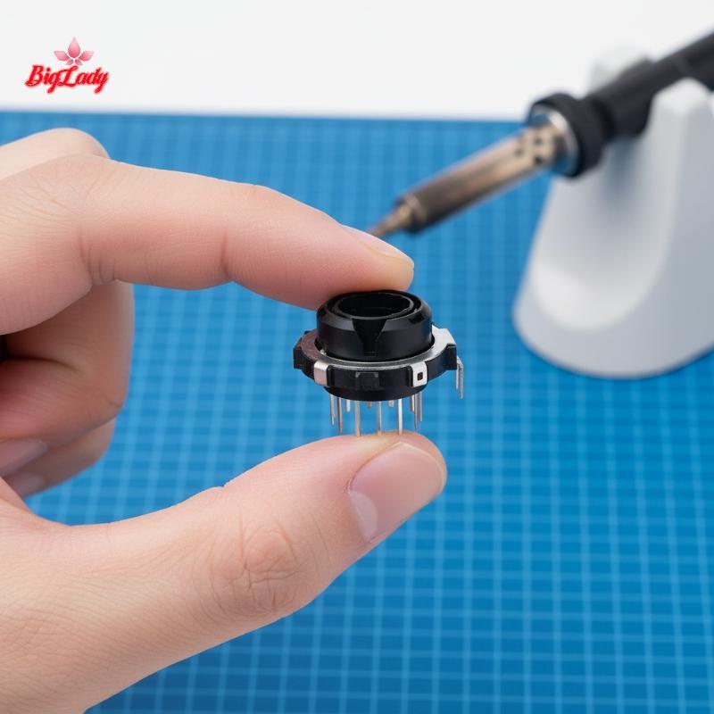 Bộ mã hóa rỗng nhỏ gọn SHNGki cho EC25 EC28 EC35 Cung cấp vòng xoay 360 độ với cảm biến 15 nguồn cho