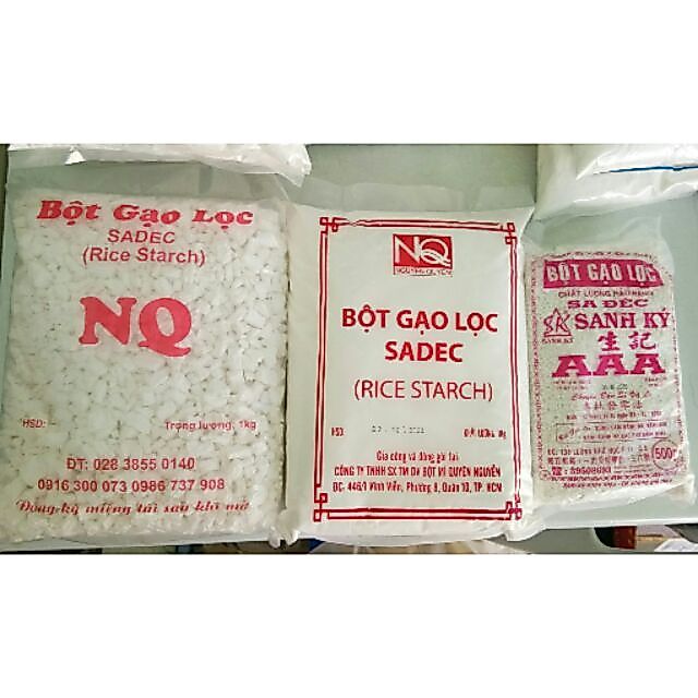 Bột gạo lọc AAA sa đéc (sanh ký)