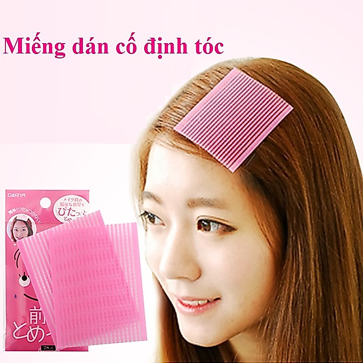 2 Miếng dán cố định tóc khi trang điểm, rửa mặt