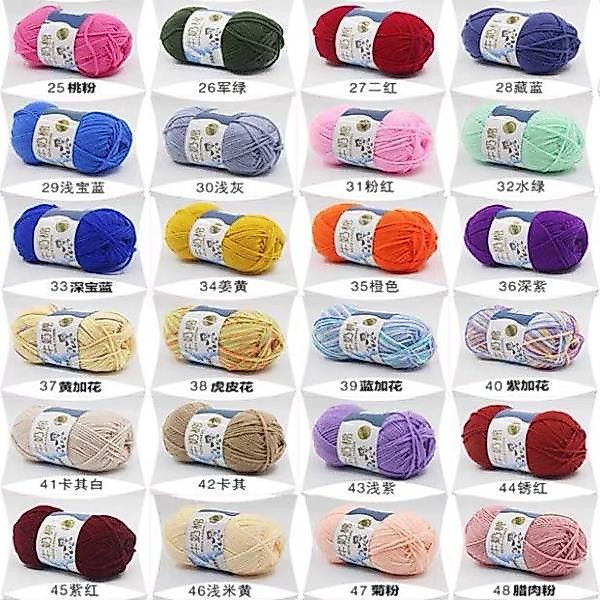 Len Milk Bò ( Bảng Màu 2 ) mã 22-40