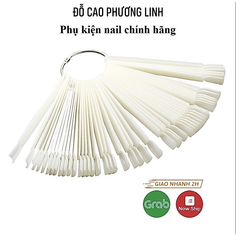 Móng que vuông ,Móng que 50 móng học nail