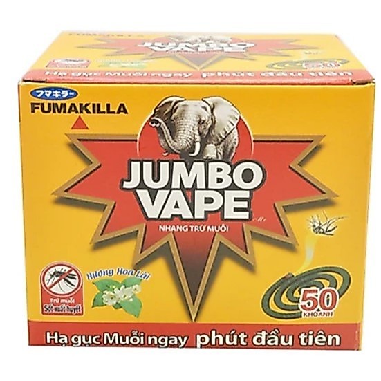 Nhang Muỗi JumboVape Hộp 50 Khoanh