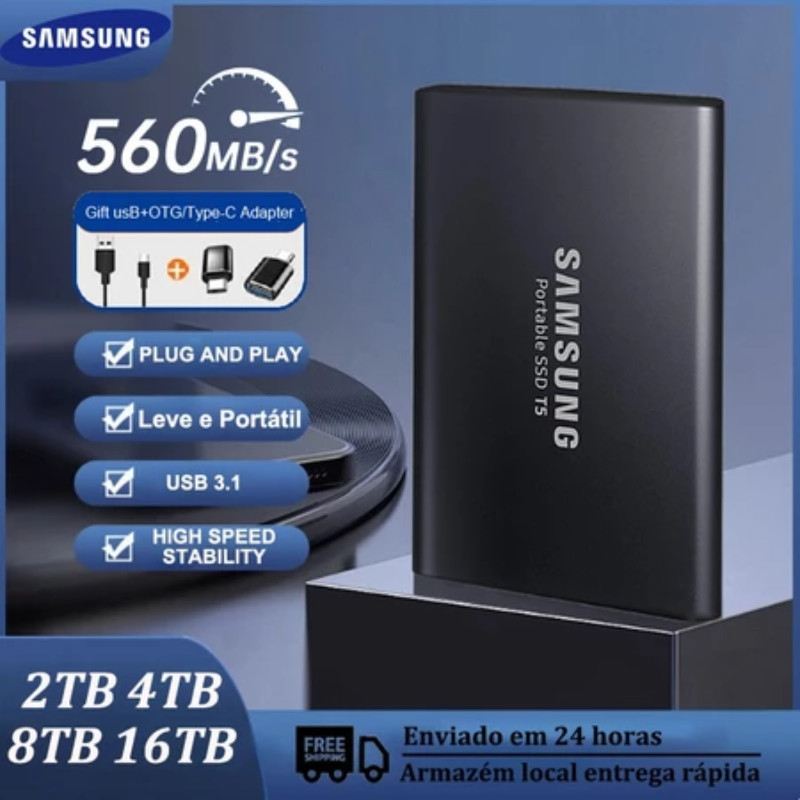 [Có hàng] Ổ cứng gắn ngoài SSD 30TB / 16TB Type C USB3.1 HD Ổ cứng HD ngoài 8TB / 4TB SSD 1TB / 2TB