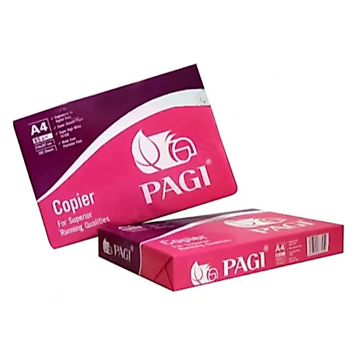 Giấy in A4 PAGI HỒNG A4 DL65, GIẤY IN A4 500 TỜ
