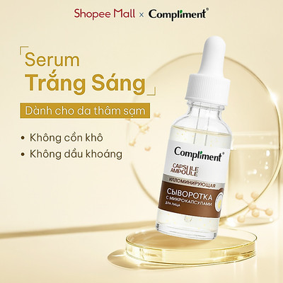 Serum Illuminating Compliment Giúp Làm Sáng, Đều Màu, Mờ Thâm Dành Cho Da Thâm Sạm 27ml