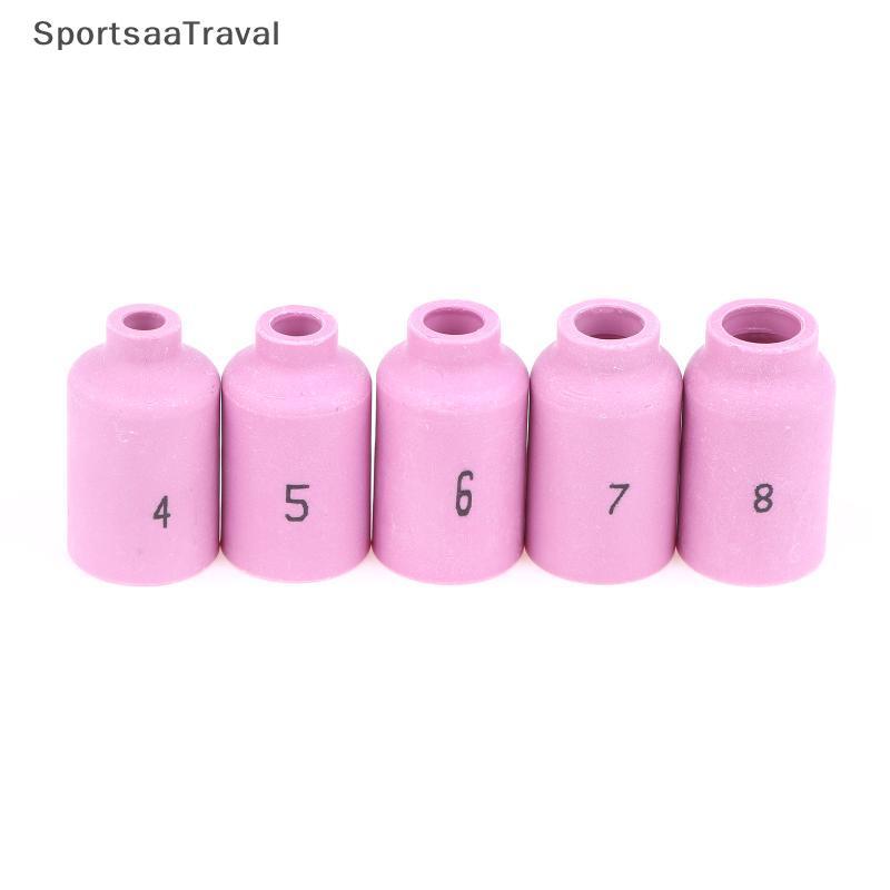 S & T 42mm 54N14 54N15 54N16 54N17 54N18 Vòi phun gốm Alumina cho TIG WP17 18 26 Phụ kiện đèn pin hà