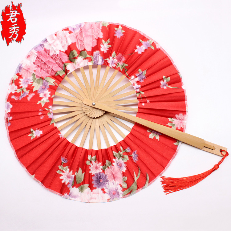Quạt Kimono phong cách Nhật Bản Quạt đoàn tụ Quạt cối xay gió 360 độ Quạt gấp cổ điển dành cho nữ Qu