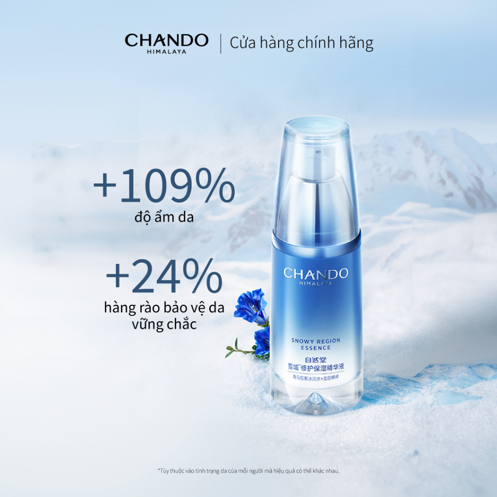 Tinh Chất Dưỡng Ẩm Vùng Băng Tuyết CHANDO Himalaya 40ml Chứa Rau Má Hàng Chính Hãng
