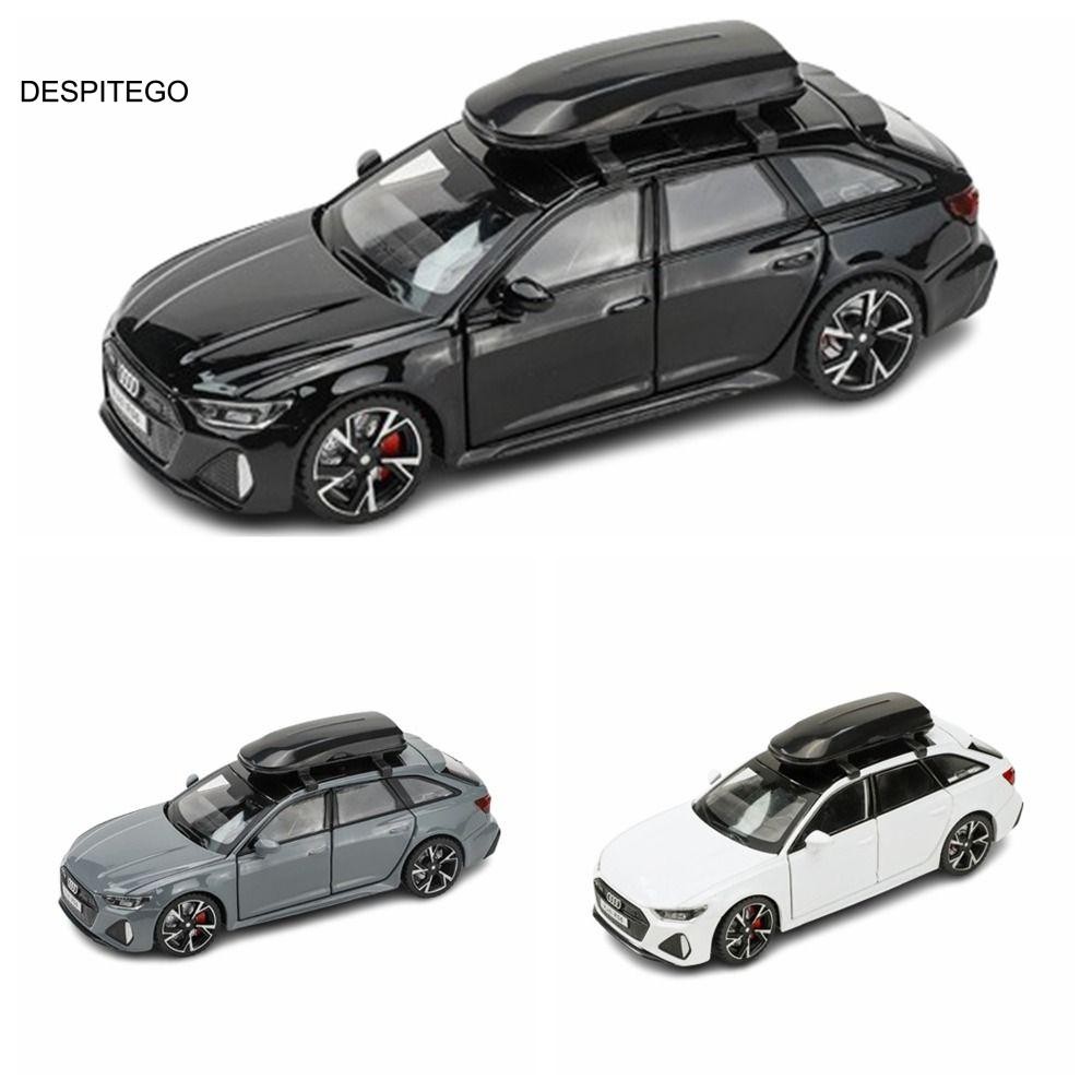 DESPITEGO Mô hình ô tô hợp kim Audi, Mô hình ô tô đồ chơi Audi RS6 bằng hợp kim, Bộ sưu tập xe mô hì