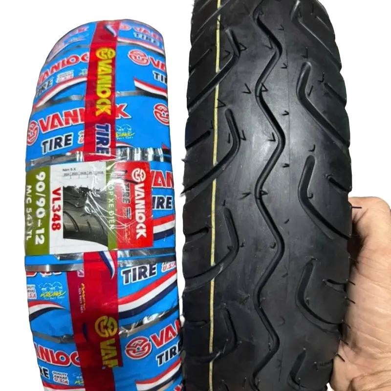 ￼vỏ lốp xe điện không dùng ruột 3.00-10 hãng vanlock