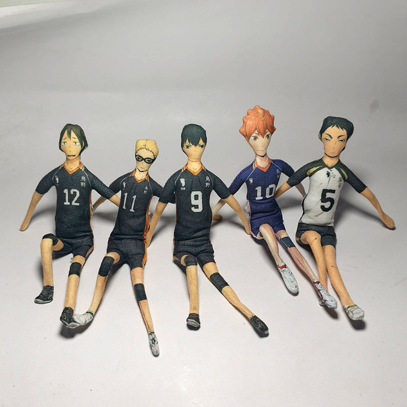 Anime Haikyuu Hinata Shoyo Kozume Kenma Cosplay Móc Khóa Sang Trọng Búp Bê Cotton Slender Hình Dạng 