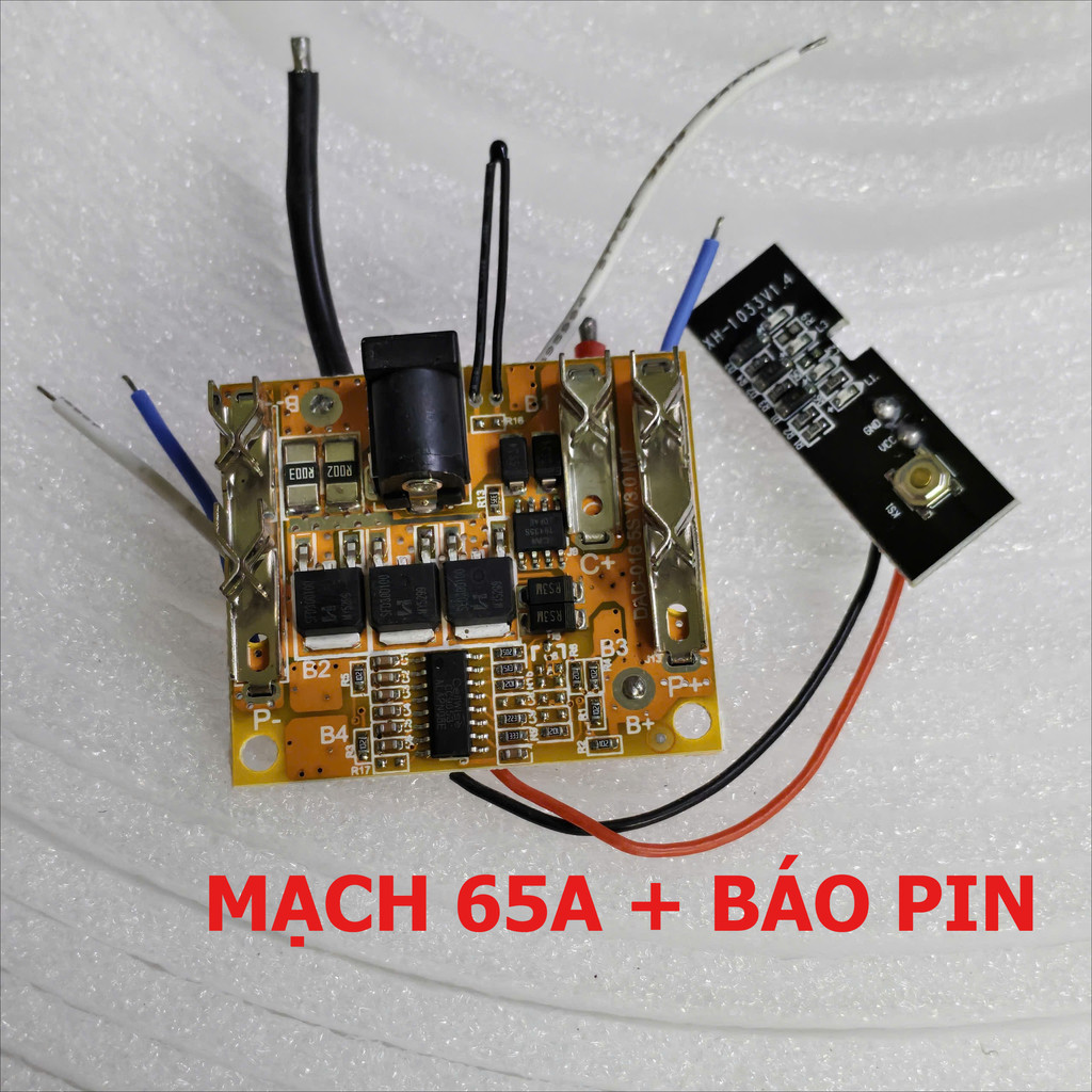 Mạch 5S 65A Hàn sẵn mạch báo pin 5s 21v - Mạch bảo vệ makita sạc xả tự ngắt cho pin 5s 18v 21v LK247