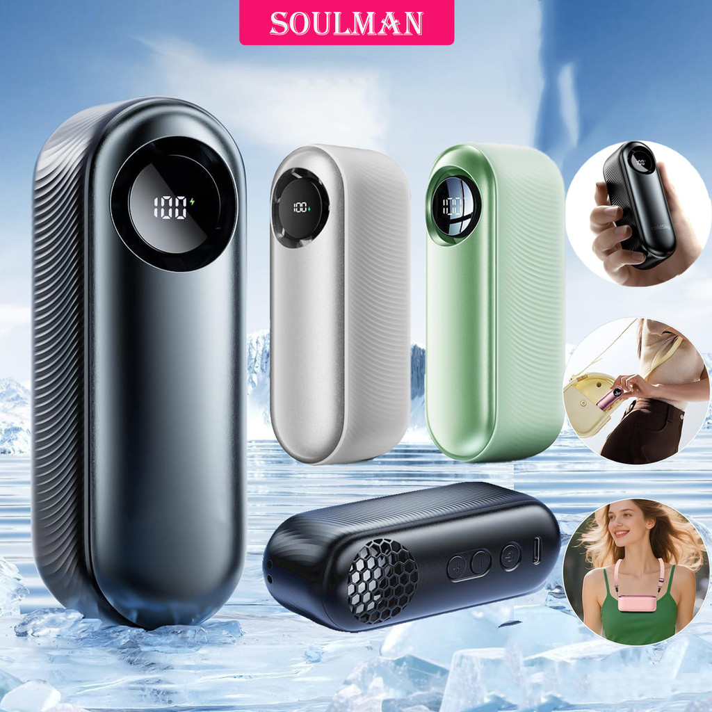 Quạt cầm tay có tấm làm mát Quạt Mini cầm tay 4000mAh 100 bánh răng