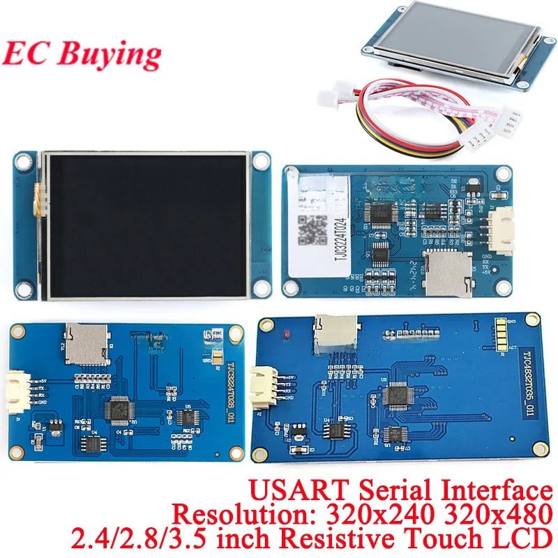 2.2 2.4 2.8 3.5 5 Inch USART HMI Thông Minh Thông Minh USART UART 2.2 "2.4" 2.8 "3.5" 5 "TFT LCD Mô 