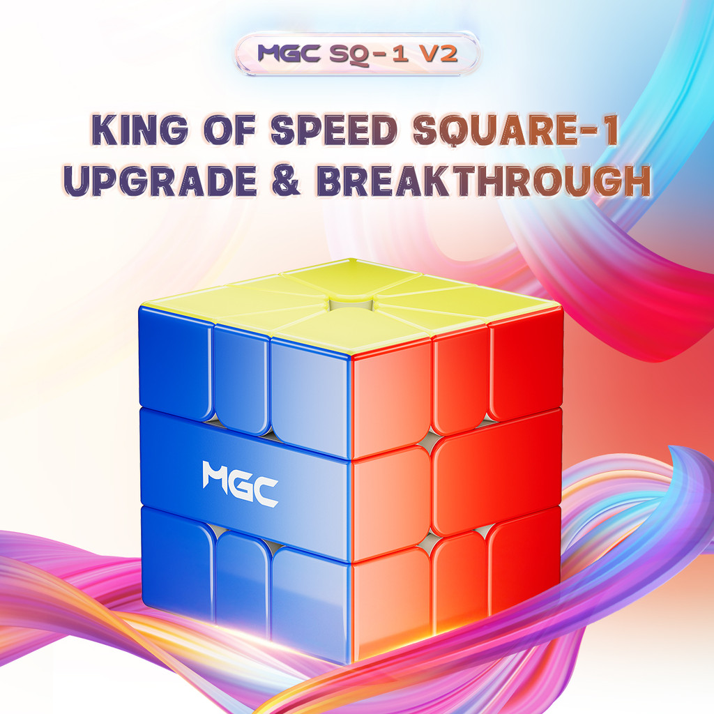 YongJun MGC SQ-1 V2 UV Cube Đồ chơi xếp hình chuyên nghiệp Khối tốc độ Quà tặng trẻ em