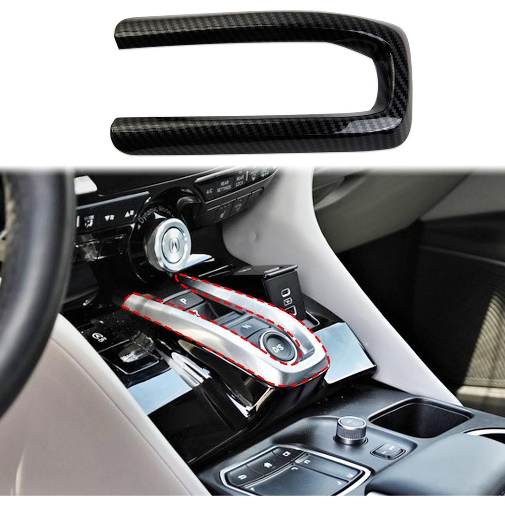 Crosselec Sợi Carbon Điều Khiển Trung Tâm Nút Dịch Chuyển Bảng Điều Khiển Bao Viền Phụ Kiện 2022-202