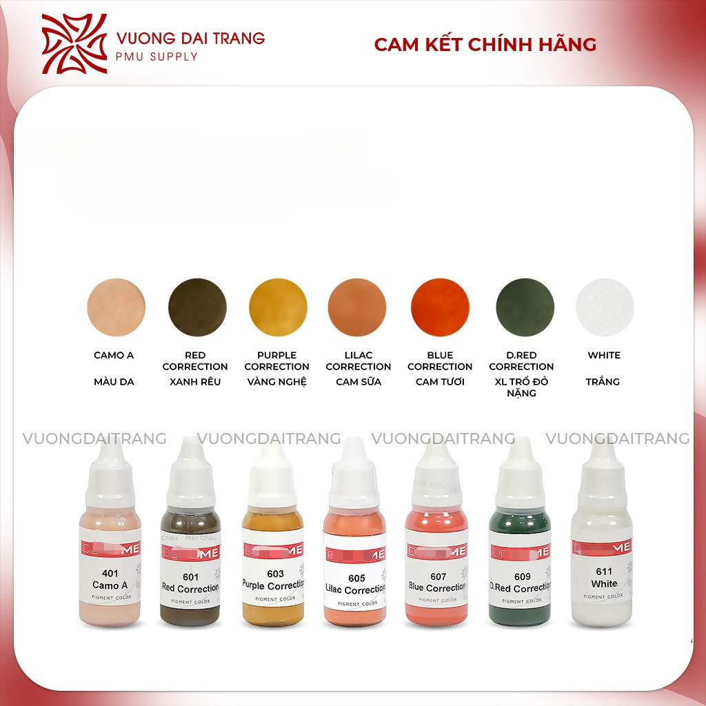 Mực Doreme Chuẩn Hàn 5ml/15ml - Dcpx Vương Đài Trang Chính Hãng