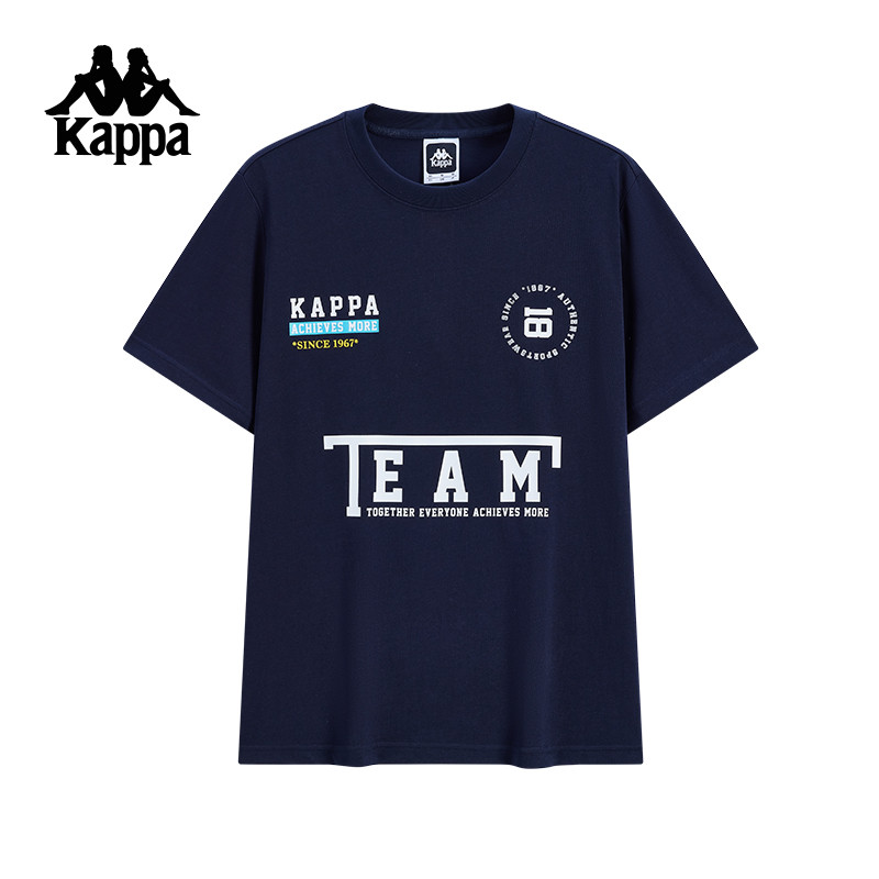 Áo thun thể thao cao cấp Kappa Kappa Kappa mới Cotton mềm mại dành cho nam và nữ, áo thun ngắn tay t