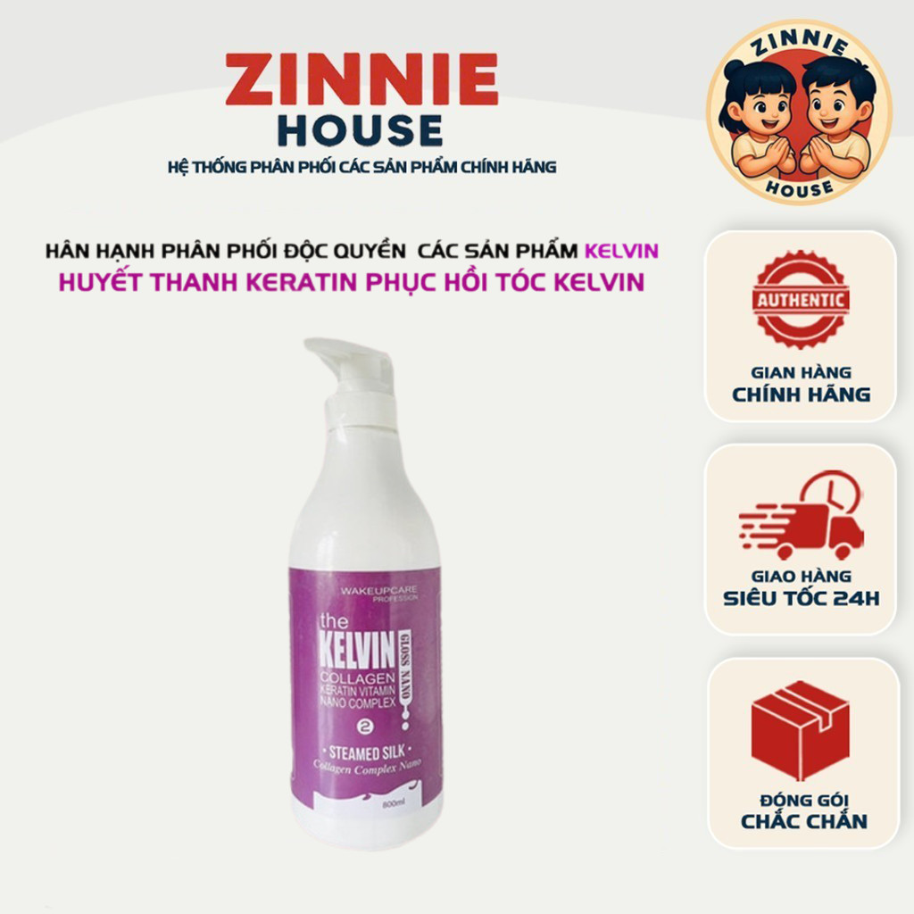 [SIZE 100ML-300ML] HUYẾT THANH KERATIN KELVIN – PHỤC HỒI TÓC HƯ TỔN, DƯỠNG MỀM MƯỢT, GIẢM GÃY RỤNG