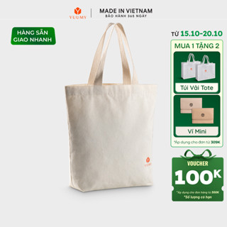 Túi Yuumy (Thời trang nữ tote dáng đứng - Túi vải canvas YTX82) Bagsmart