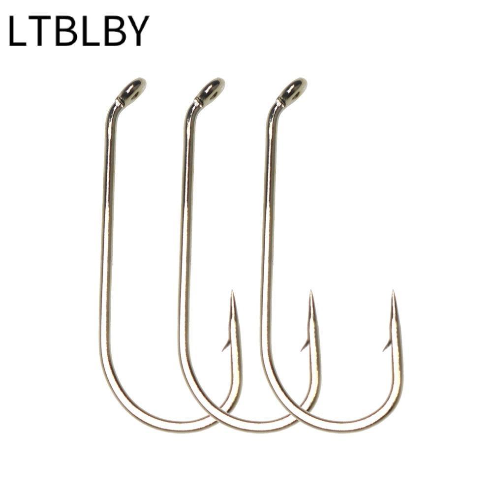 LTBLBY Fly Tying Hook, Dây tiêu chuẩn Long Shank Fly Fish Hook, 2024 Blue Dun 8 # -22 # Long Shank F