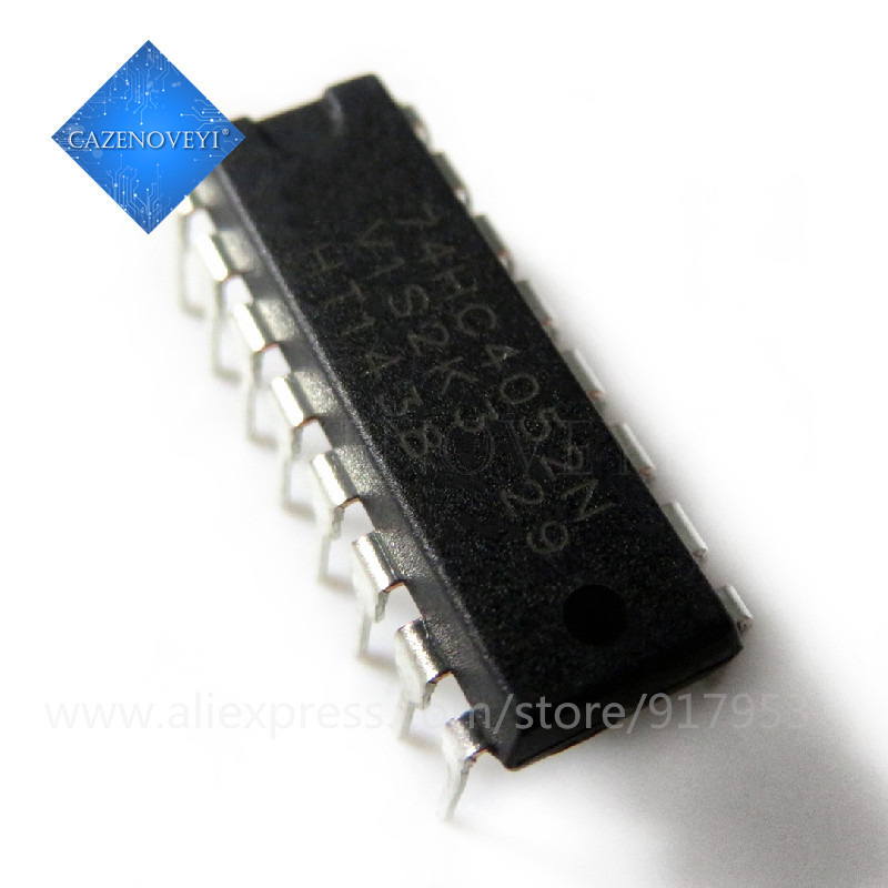 10 Mảnh SN74HC4052N 74HC4052N 74HC4052 chip DIP16