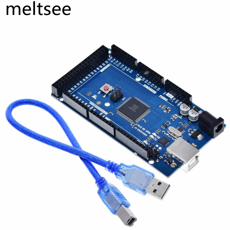 128 Bảng mạch Mega 2560 R3 Với Cáp Usb Atmega 2560 Atmega16U2 cho Arduino chất lượng