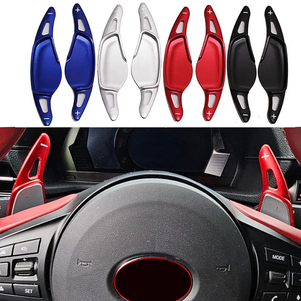Dành Cho Xe Toyota Supra GR A90 A91 MK5 2019-2024 Nhôm Mái Chèo Sang Số Phần Mở Rộng Bao Da, Nội Thấ