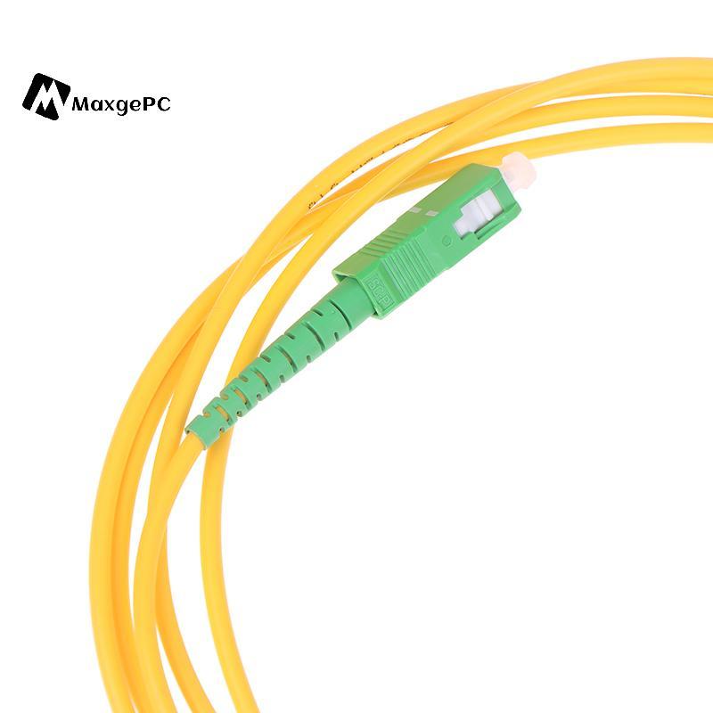 [Max-t] Dây nối quang SC / APC-SC / APC Chế độ đơn 9 / 125 G652D LSZH 1m2m3m Cáp nhảy sợi quang mới