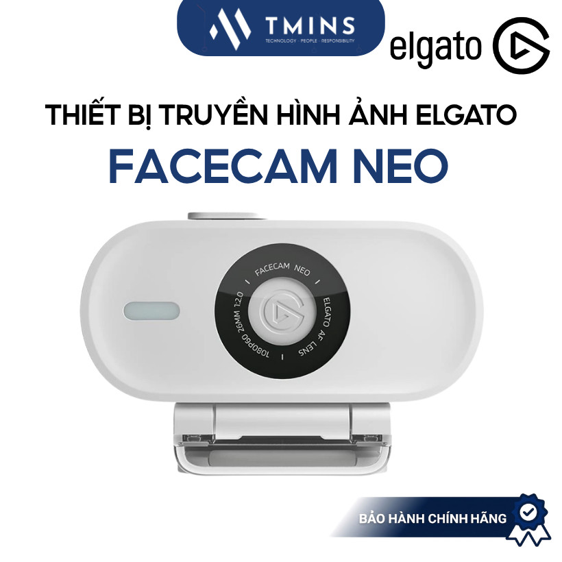 Thiết bị truyền hình ảnh Elgato Facecam Neo (10WAE9901) - Bảo hành chính hãng 24 tháng