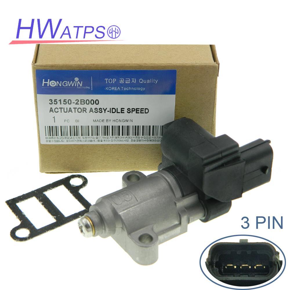 Van điều khiển không khí nhàn rỗi IAC cho Hyundai i30 i30 CW 2007-2013 Elantra HD 2006-2010 OEM: 351