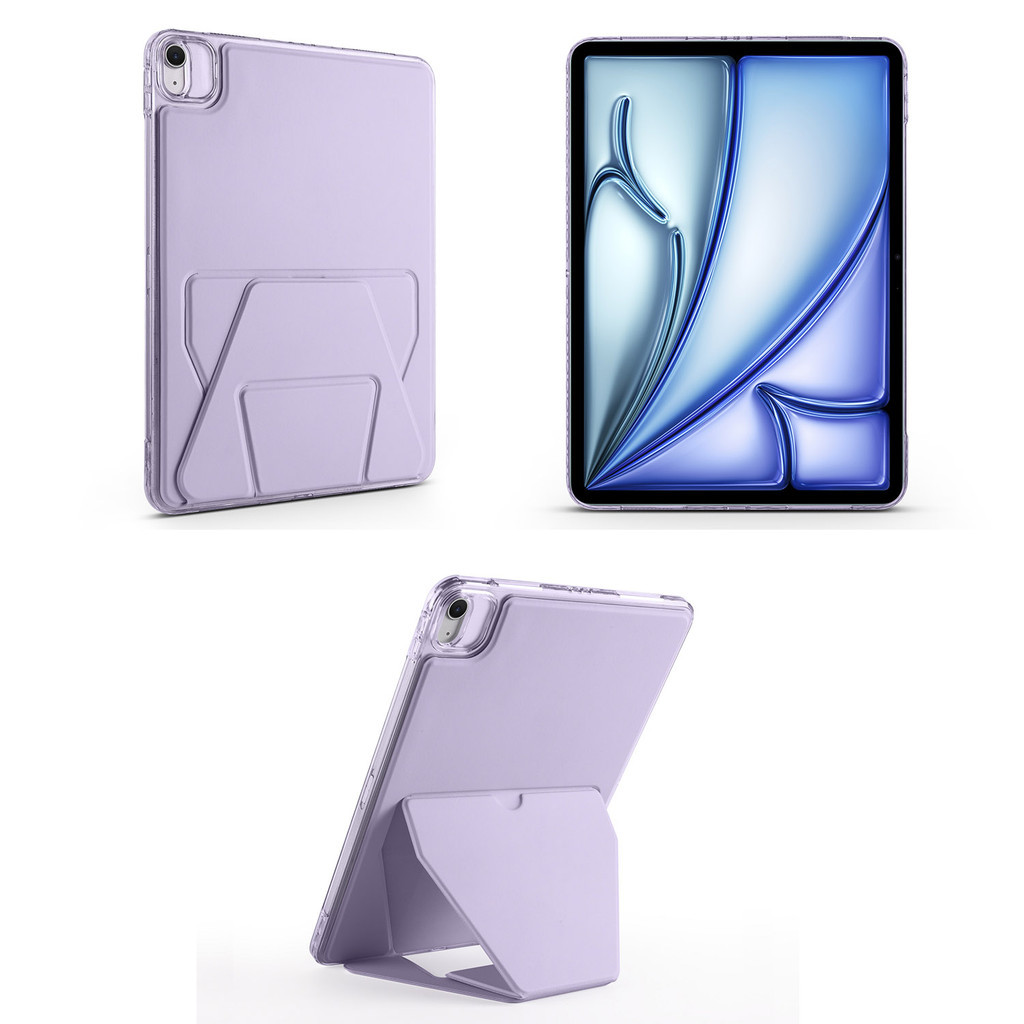Vỏ cứng Acrylic có thể gập lại bằng da đứng cho Huawei Matepad 11 Huawei Matepad Air 11.5 / 11.5s Hu