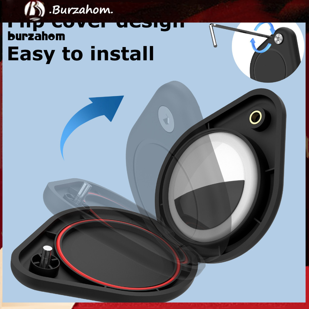Bur Gps Tracker Guard Gps Tracker Vỏ bảo vệ Vỏ bảo vệ cho Airtag Mini – Chất kết dính di động Chống 