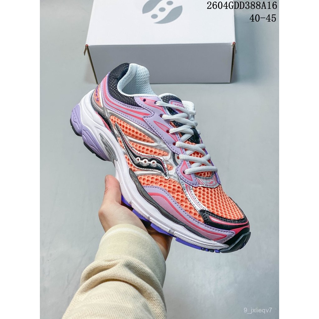 Giày Saucony Pro Grid Omni 9 sneaker unisex marathon training breathable cushioning comfort durable 